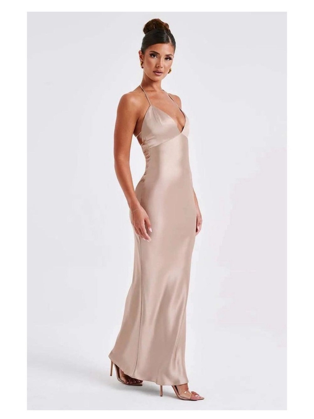 Babyboo Delphine Maxi Dress - Champagne